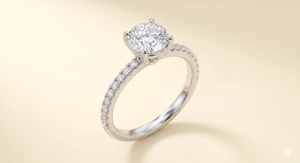 Solitario Pavé